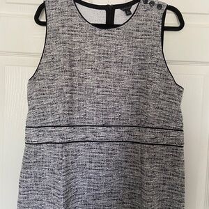 Ann Taylor Dress Shirt - Black/White